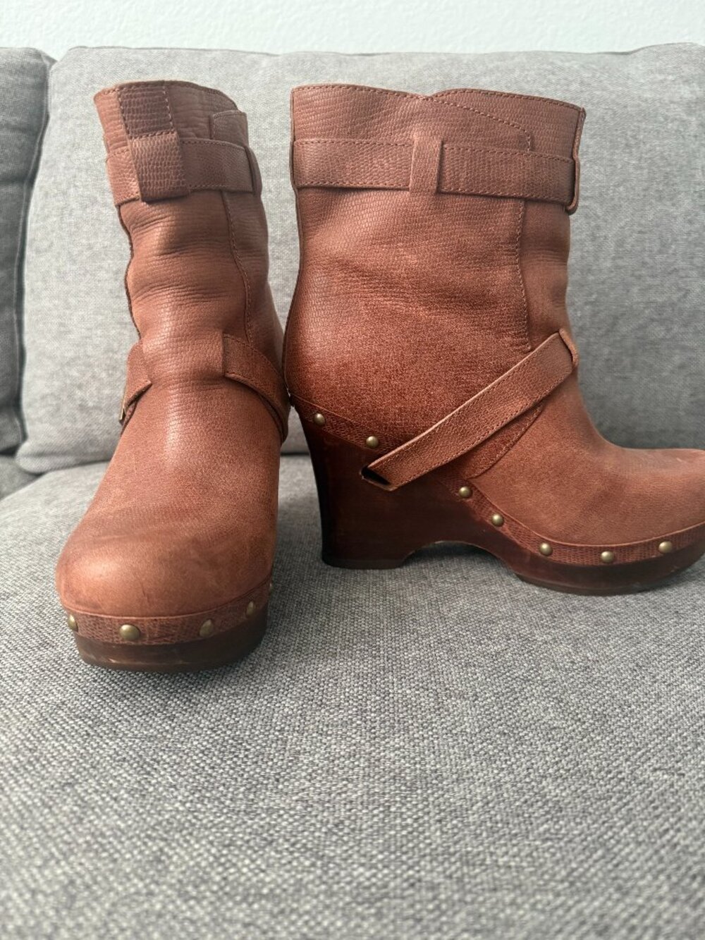 Ugg High Heeled Boots in 7